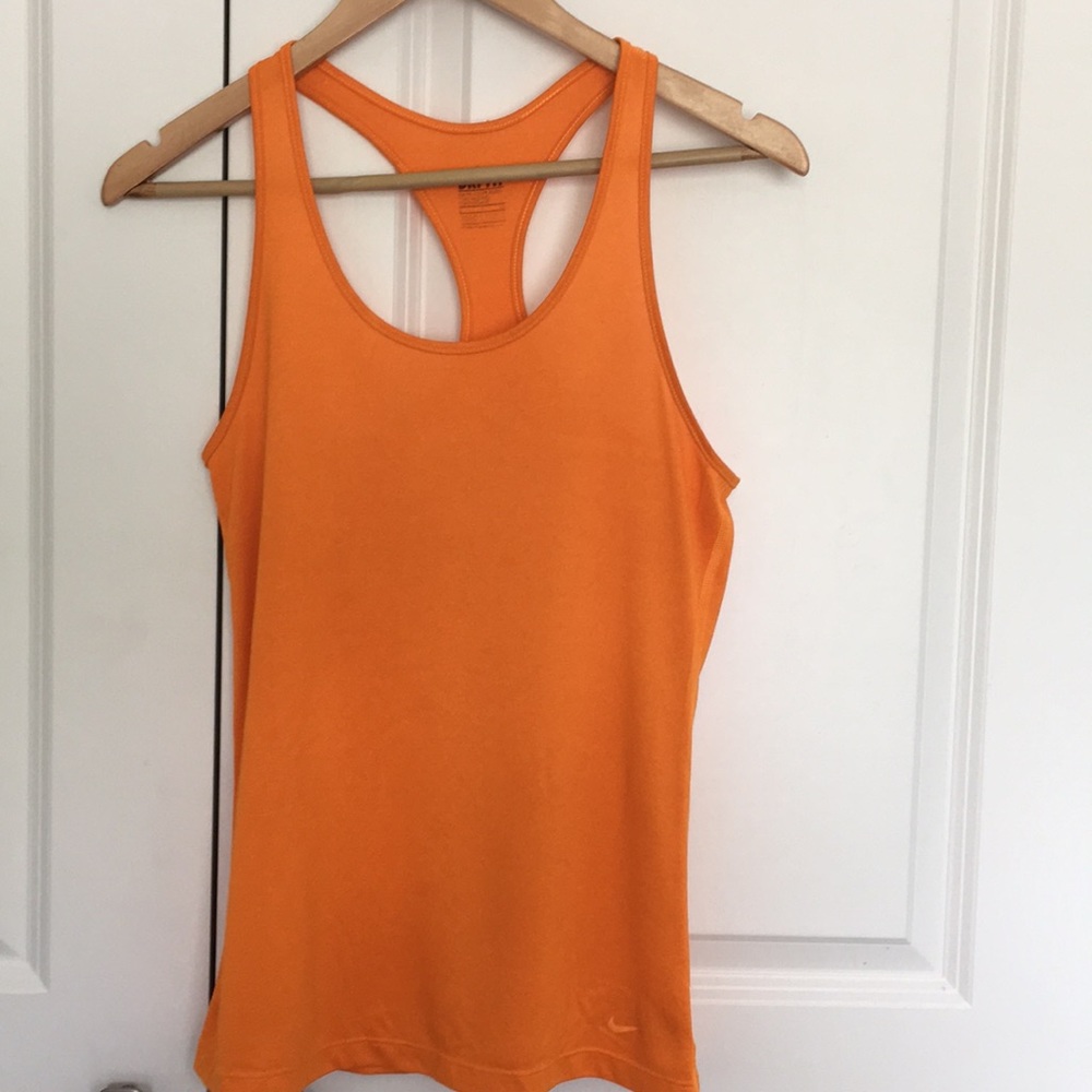 Nike Dri-Fit ladies tank top S orange